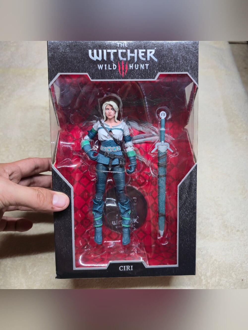 McFarlane Toys The Witcher 3 Wild Hunt Action Figure Ciri New